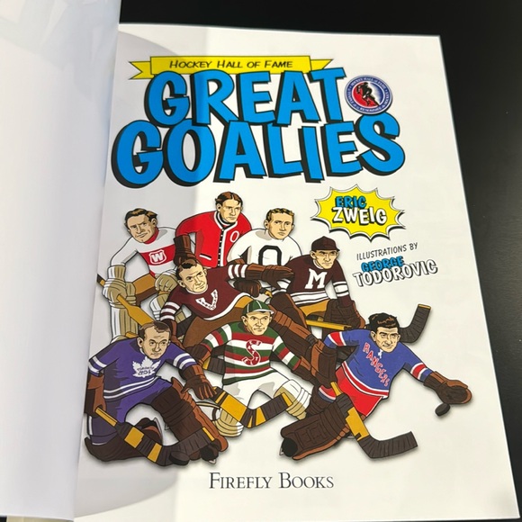 Hockey Hall of Fame: Great Goalies by Eric Zweig - Softcover Book - Picture 3 of 7
